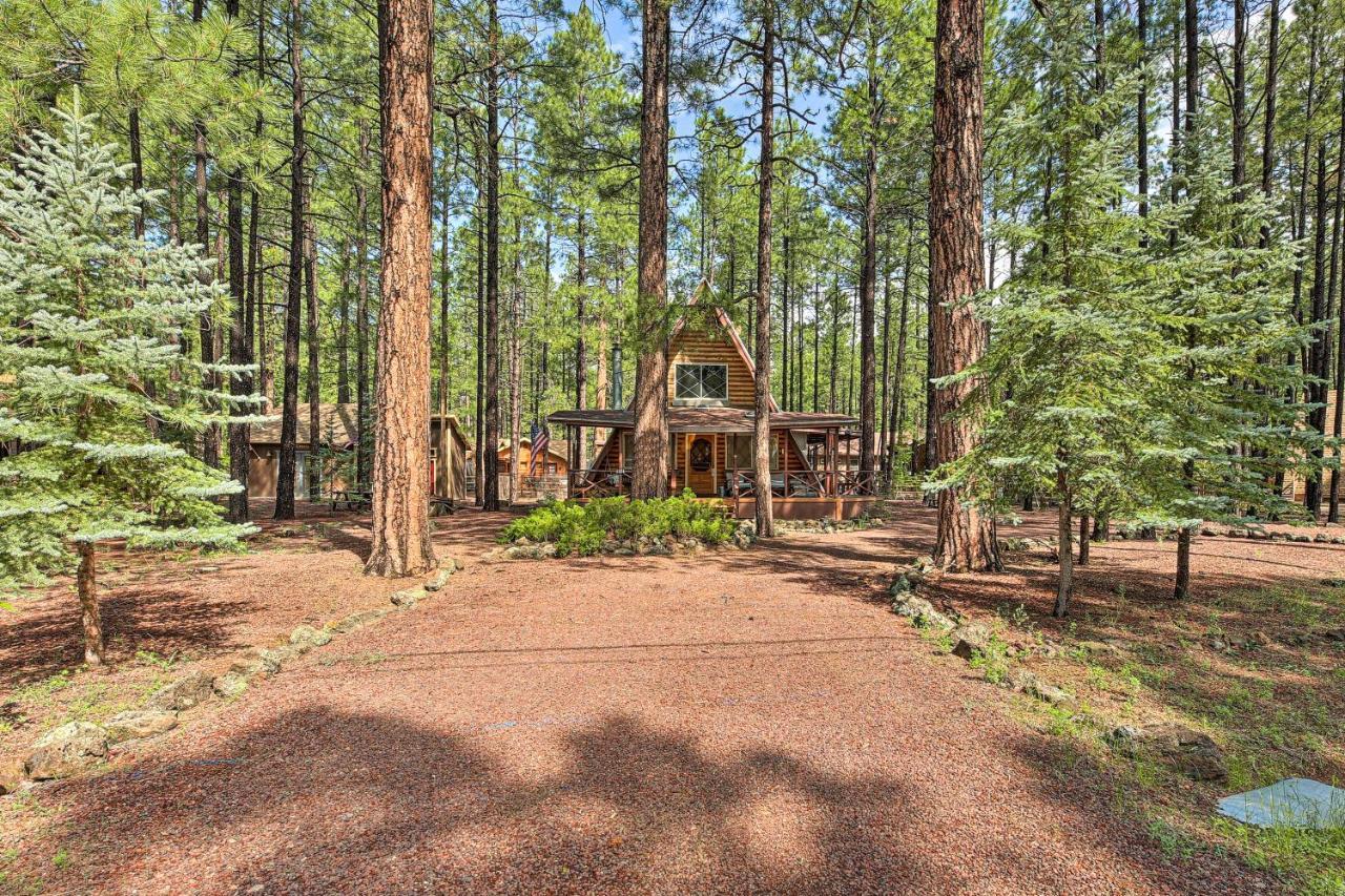 Willa A-Frame Pinetop Lakeside Cabin Under The Pines! Zewnętrze zdjęcie